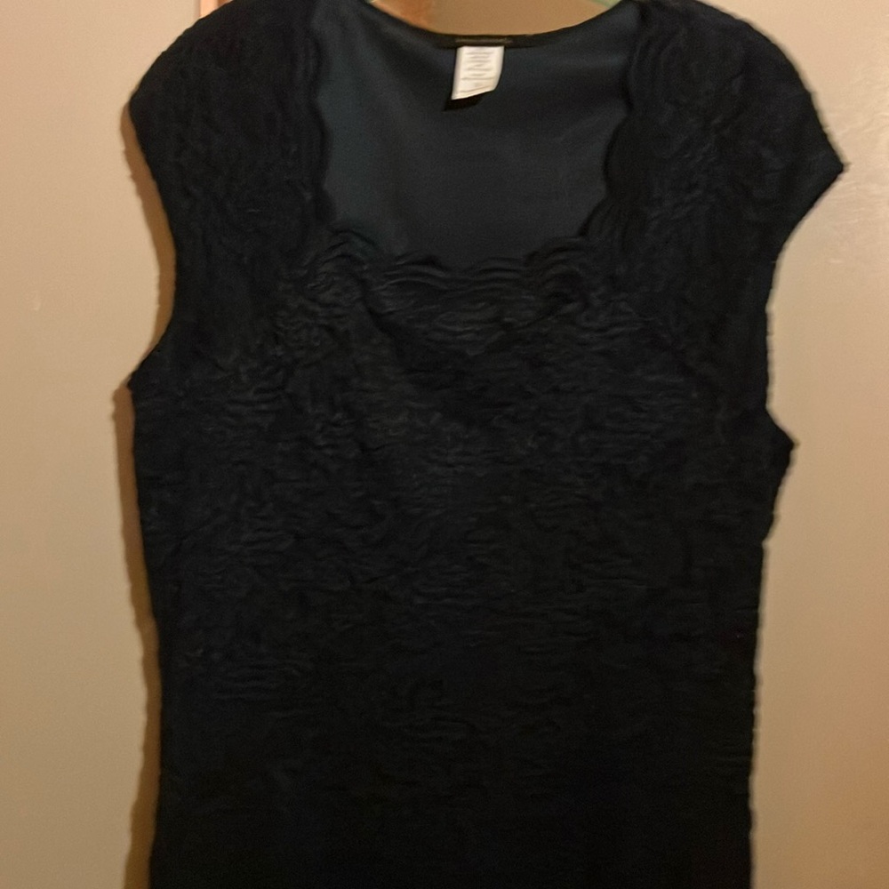 Elegant Black Lace Blouse